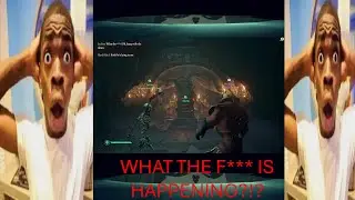 The cannon of glitch in Sea of Thieves…