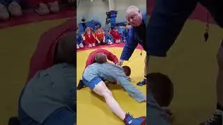 От самбиста не уйдёшь!!! Ахил трещит - противник стонет!!!! 👿