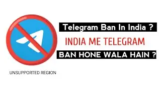 Telegram Ban In India ? India Me Telegram Ban Hone Wala Hain ? Telegram News | #telegram #ban