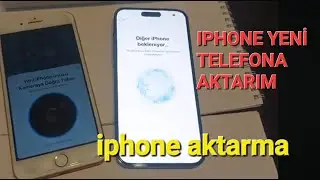 IPHONE' u yeni iphone aktarma.. Basit ve Kolay Yöntem 2023
