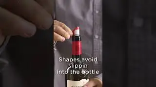 Serve wine without staining #shorts