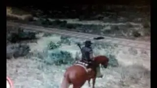 Red Dead Redemption - Man runover by Train