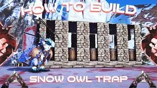 How To Build A Snow Owl Trap | Easy To Build | ARK: Survival Evolved