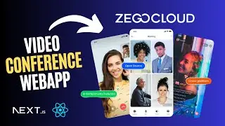 Build a Video Conference App with Next.js & ZEGOCLOUD Video Conferencing API - Full Tutorial