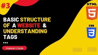 Basic Structure of a Website & Tags | Html CSS Tutorials #3
