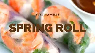 How to Make Fresh Vietnamese Shrimp Spring Rolls