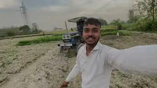 भाई ये देखो दवाई करने की मशीन Swaraj 744 tractor modefied