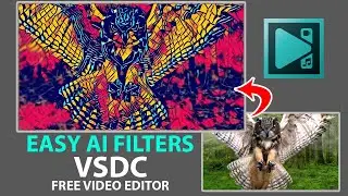 Easily Apply AI/Neural Networks Filters To Any Video - VSDC free video editor tutorial