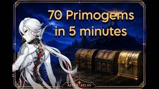 70 Primogems in 5 Minutes! | Easy Chest Route | Genshin Impact