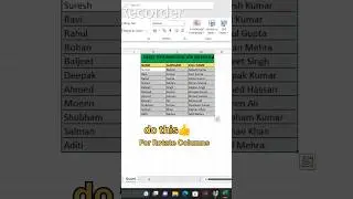 #excel #exceltutoring #excelhacks #exceltips #rotation #viral #sequence #shortsfeed #trendingshorts