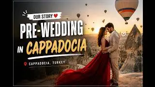 Cappadocia Pre-Wedding Video | Cinematic Film | Flying Dress, Drone & Hot Air Balloon