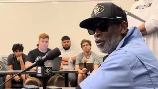 Colorado Football Week 1 Presser with Coach Prime Deion Sanders - Raw File