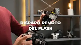 Cómo disparar el flash en modo remoto