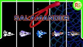 Salamander / Life Force 🦎 Versions Comparison