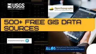 500+ Free GIS Data Sources in a single website | @s.salam95