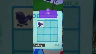 Trading with the New LEGENDARY Glormy Hound in Adopt Me! Part 6 #shorts #adoptme #adoptmetrades