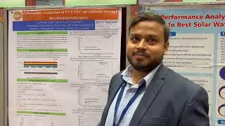 Solar World Congress 2023: Poster Presentation by Ajay Pratap Singh