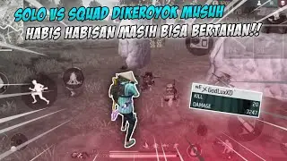 SOLO VS SQUAD DIKEROYOK 2 SQUAD MASIH BISA SURVIVE SAMPE AKHIR!! 20 KILL + BOOYAH