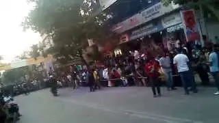 Team Rubber Smoking Angels (Mustafa, Shekhar, Anam) at Dombivli
