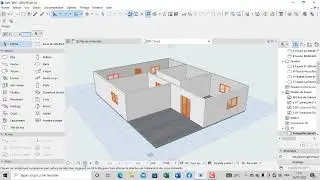 ARCHICAD POUR DEBUTANT partie 2: comment utiliser l'outil mur