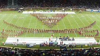 UVA Cavalier Marching Band Halftime Show vs William & Mary 9/2/17