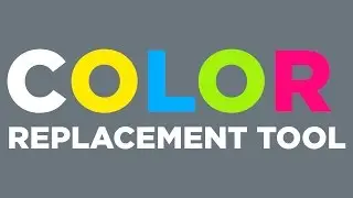 Photoshop color replacement tool - Telugu Tutorial