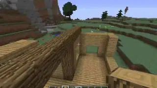 Minecraft CoVich the Village EP1 [The first house!!]