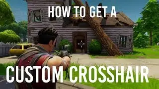 HOW TO GET A CUSTOM CROSSHAIR IN FORTNITE [PC ONLY] TUTORIAL