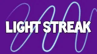 Photoshop CS6 Light Streak Tutorial
