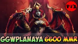 Dota 2 - GGwpLanaya 6600 MMR Plays Queen of Pain vol #1 - Ranked Match