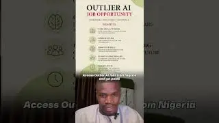 Outlier AI Job Review || Access Outlier from Nigeria and get paid