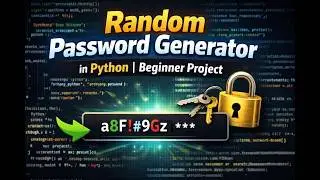 Random Password Generator in Python | Beginner Project