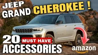 Top 20 Jeep Grand CHEROKEE / CHEROKEE L  Accessories You Can Buy on Amazon 🔥🛒✨ 