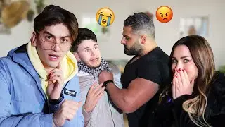 مقلب الخيانة في ضياء💔😱ما توقعت يضربه 😢نور مار