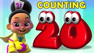 Super Geek Heroes | Learn Counting with Millie Maths | Counting From 1 To 20 | Fun Learning for Kids
