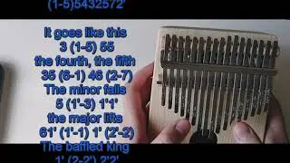 Kalimba - Hallelujah - Leonard Cohen