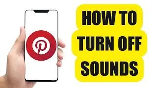 How To Turn Off Sounds | Pinterest