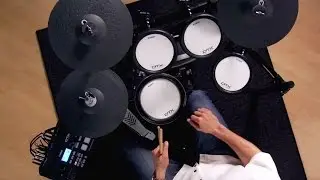 YAMAHA DTX720K Electronic Drum Kit Demo with Steven Fisher