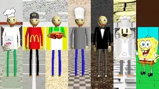 Everyone is Baldi's Cooking & Resturant Mods - All Perfect!