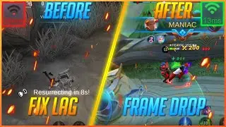 How To FIX LAG/FRAME DROP 2021 | Mobile legends