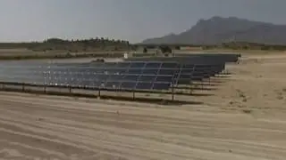 Animación 3D de placas solares en Murcia