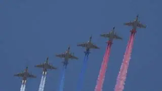Самолёты 9 Мая 960 fps slowmotion
