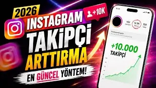 2 DAKİKADA 10.000 İNSTAGRAM TAKİPÇİ ARTTIRMA YÖNTEMİ | İNSTAGRAM TAKİPÇİ HİLESİ 2026