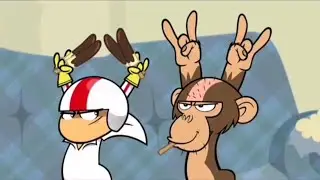 Kick Buttowski and the planet of the Apes