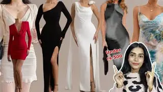 * HUGE * MEESHO BODYCON DRESSES HAUL | UNDER Rs. 500 ONLY | Is it a Scam? 😱✨