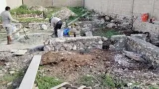 así comensamos una nueva obra. que va hacer una residencia. escabacion asta llegar a laja