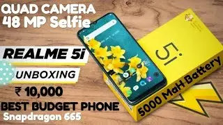 MOST AWAITED UNBOXING AT TELESKY EVER BEFORE | REALME 5i  4 GB 64 GB | BEST PHONE UNDER 10000 .