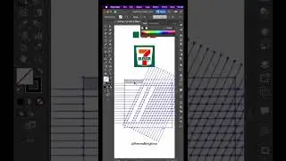 New #logo of 7 Eleven | #adobeillustrator #youtubeshorts #graphicdesign