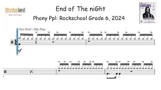 'End of The niGht' - Rockschool Grade 6 drums 2024