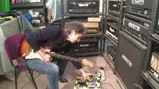 Friday13th Shootout. Überdrive AC+ booster D7 mod for Xotic AC booster. Presented by GArik Alengoz
